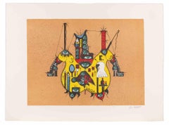 Rit… / Chair… / Wanda… - Screenprint by Guy Harloff - 1970s