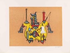 Rit… / Chair… / Wanda… - Screenprint by Guy Harloff - 1970s