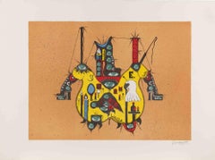 Untitled- Screenprint by Guy Harloff - 1970s