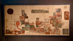 Guy Harloff Signed and Dated Large Abstract Painting