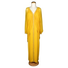 Retro Guy Laroche dress Haute Couture 1978s