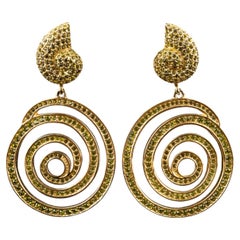 Guy Laroche earrings by Guy Laroche circa 1980