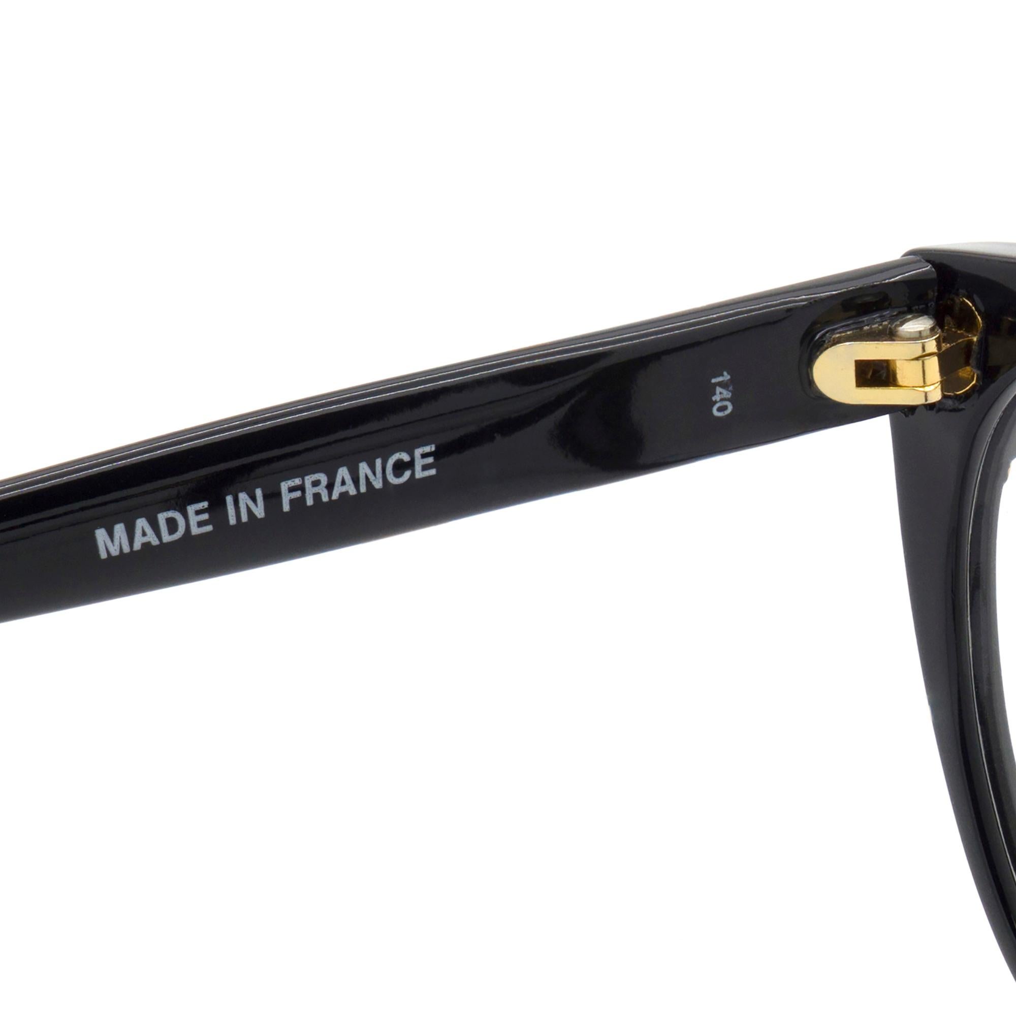 Gray Guy Laroche eyeglasses for women, France 80s For Sale
