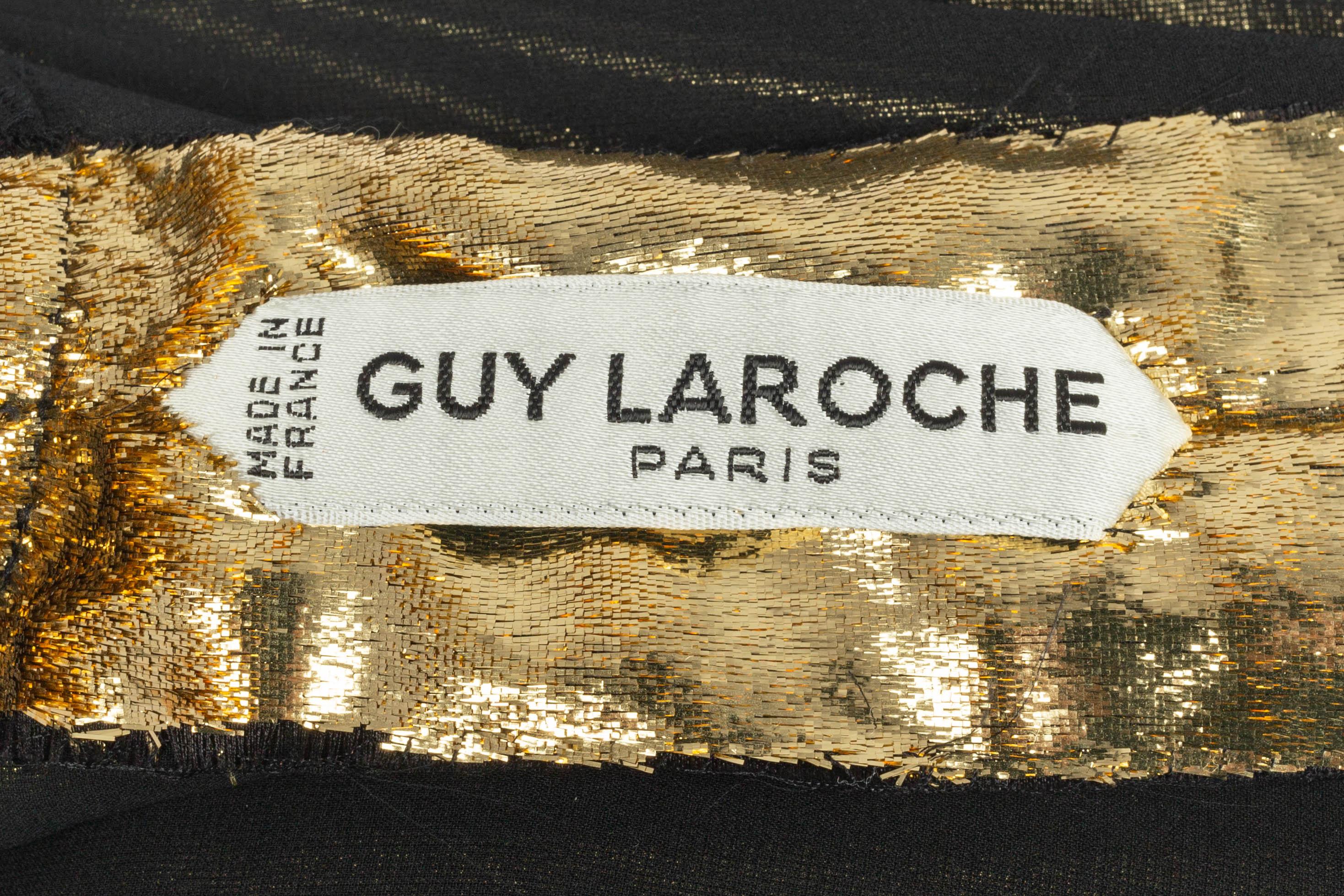 Abito dorato Haute Couture di Guy Laroche in vendita 4