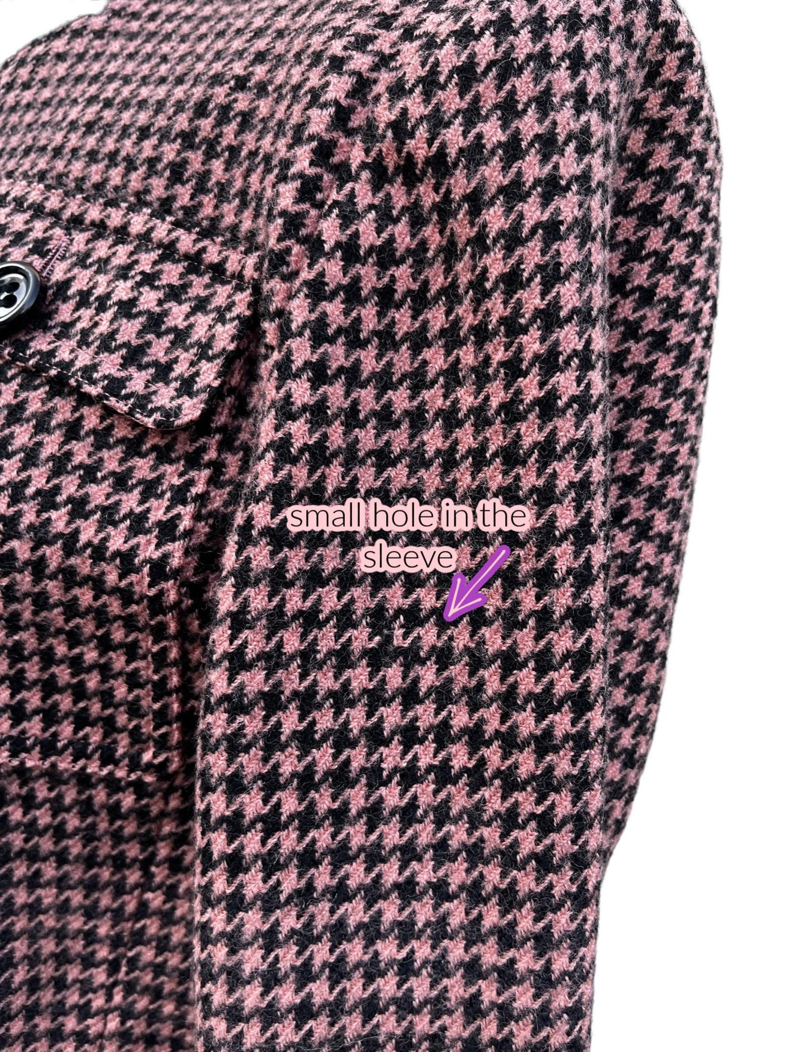 Guy Laroche Houndstooth Jacket, Circa 1980s For Sale 6