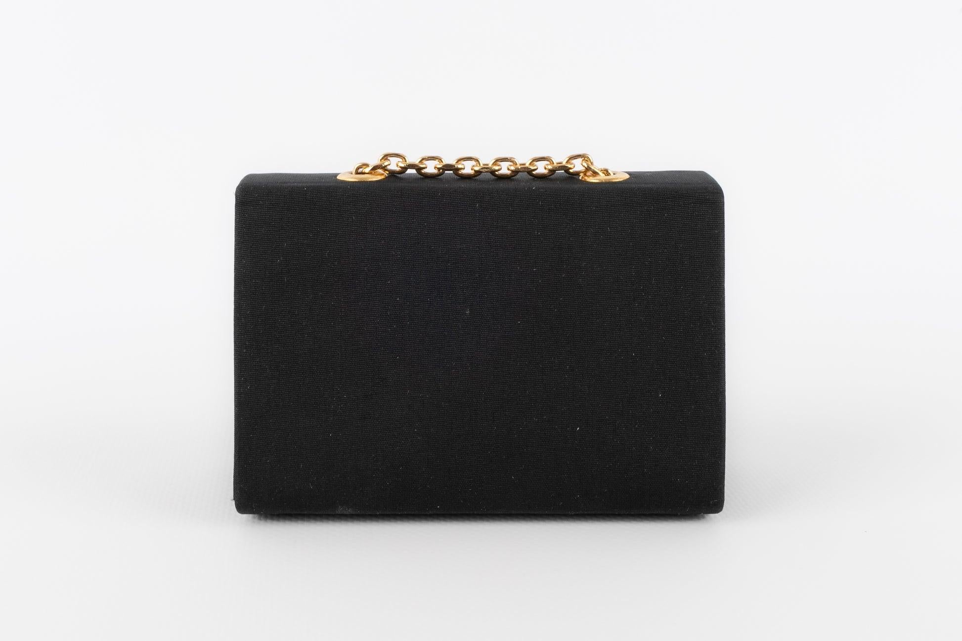 Black Guy Laroche Mini Evening Bag, 1990s