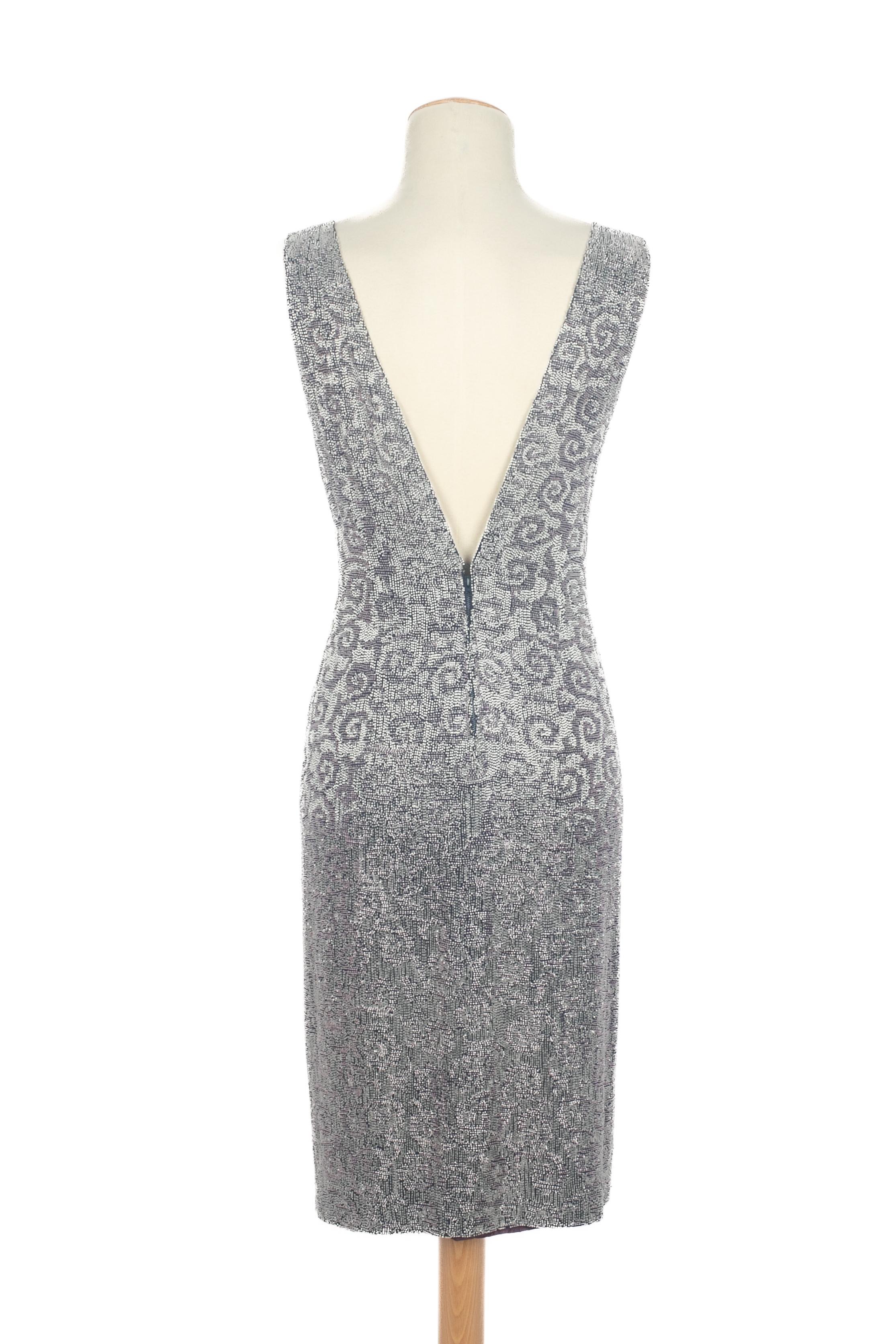 Guy Laroche Perlenkleid Haute Couture im Angebot 1