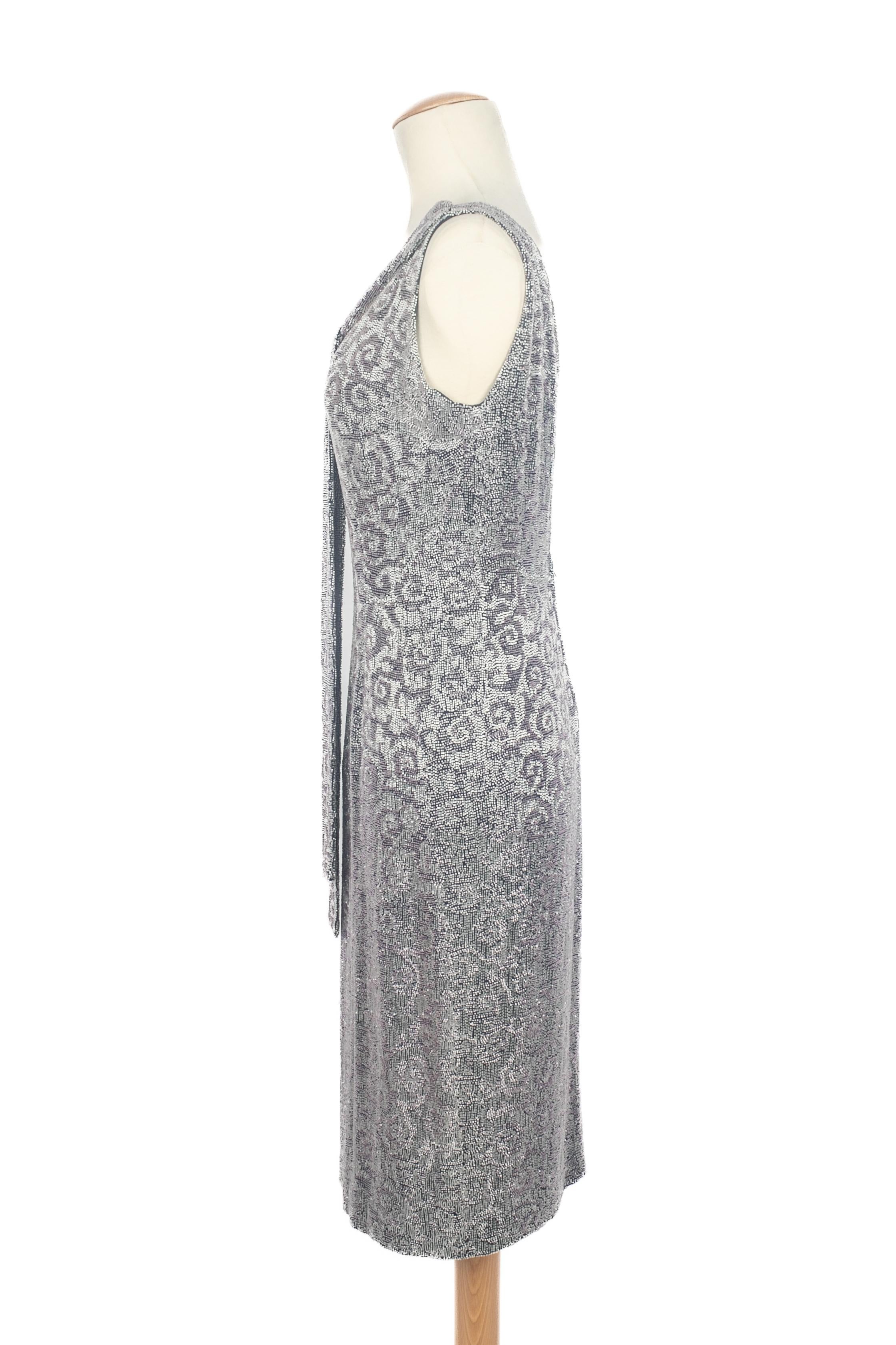Guy Laroche Perlenkleid Haute Couture im Angebot 3