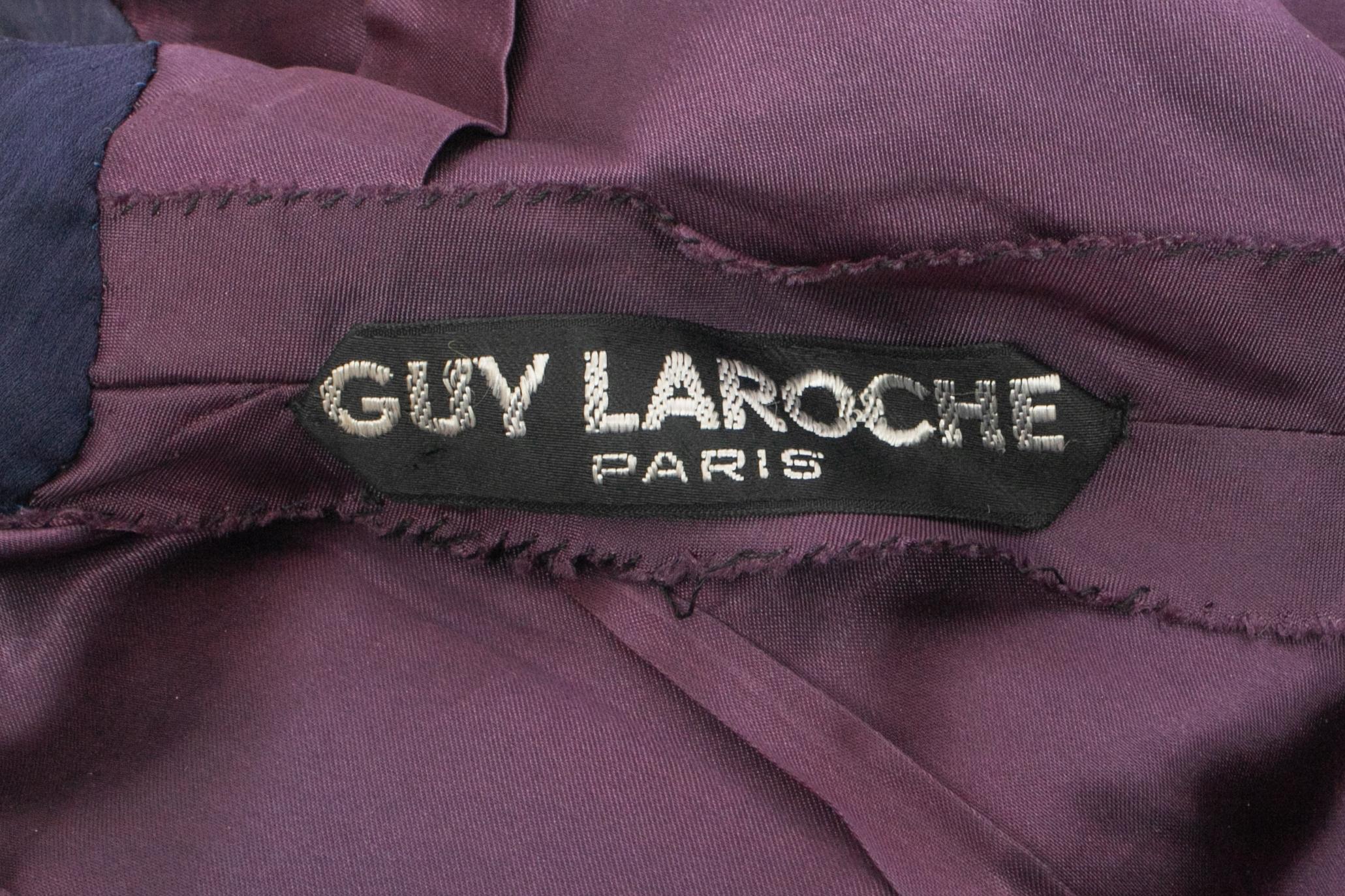 Guy Laroche Perlenkleid Haute Couture im Angebot 4
