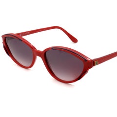 Guy Laroche red cat eye sunglasses