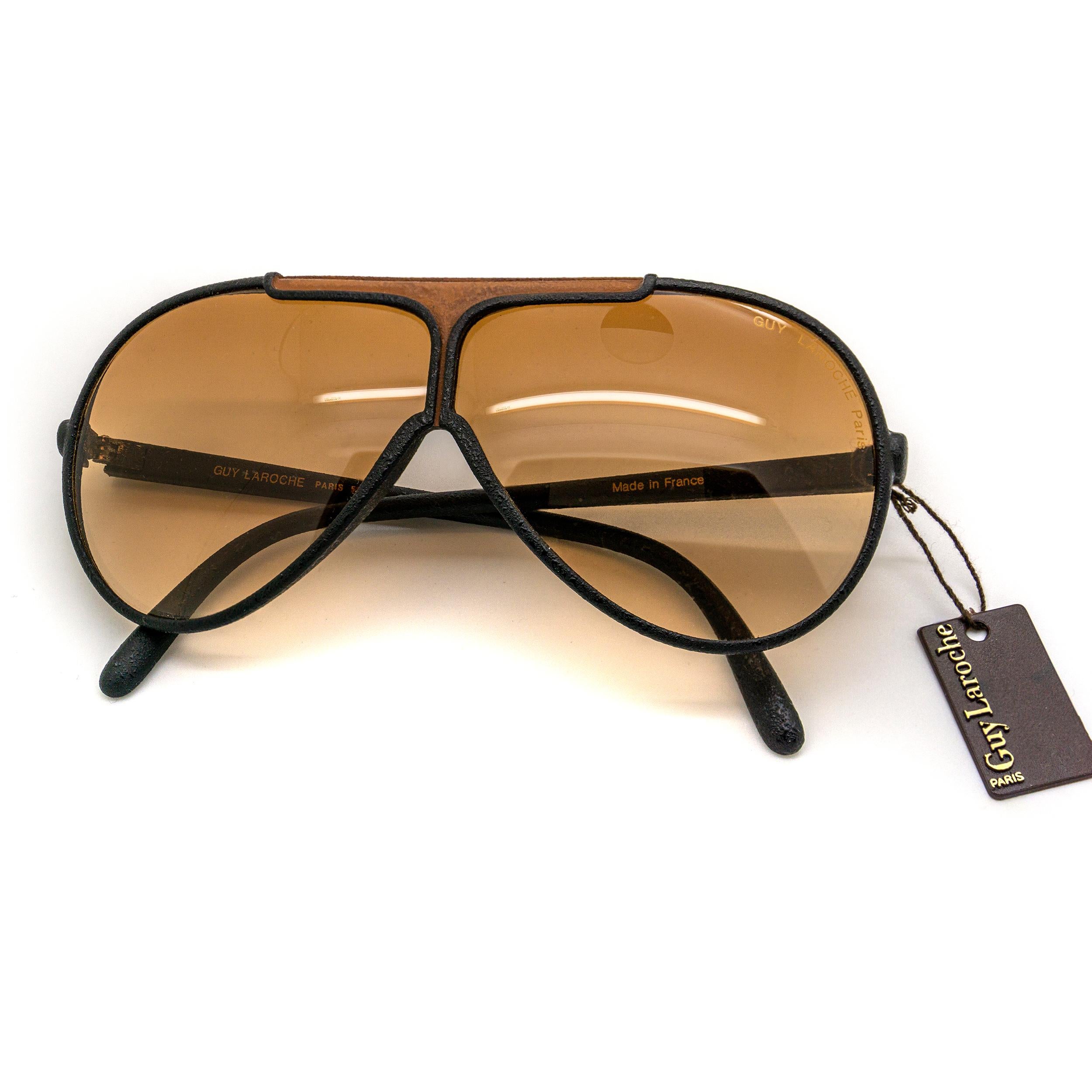 Guy Laroche vintage aviator sunglasses, made in France 1