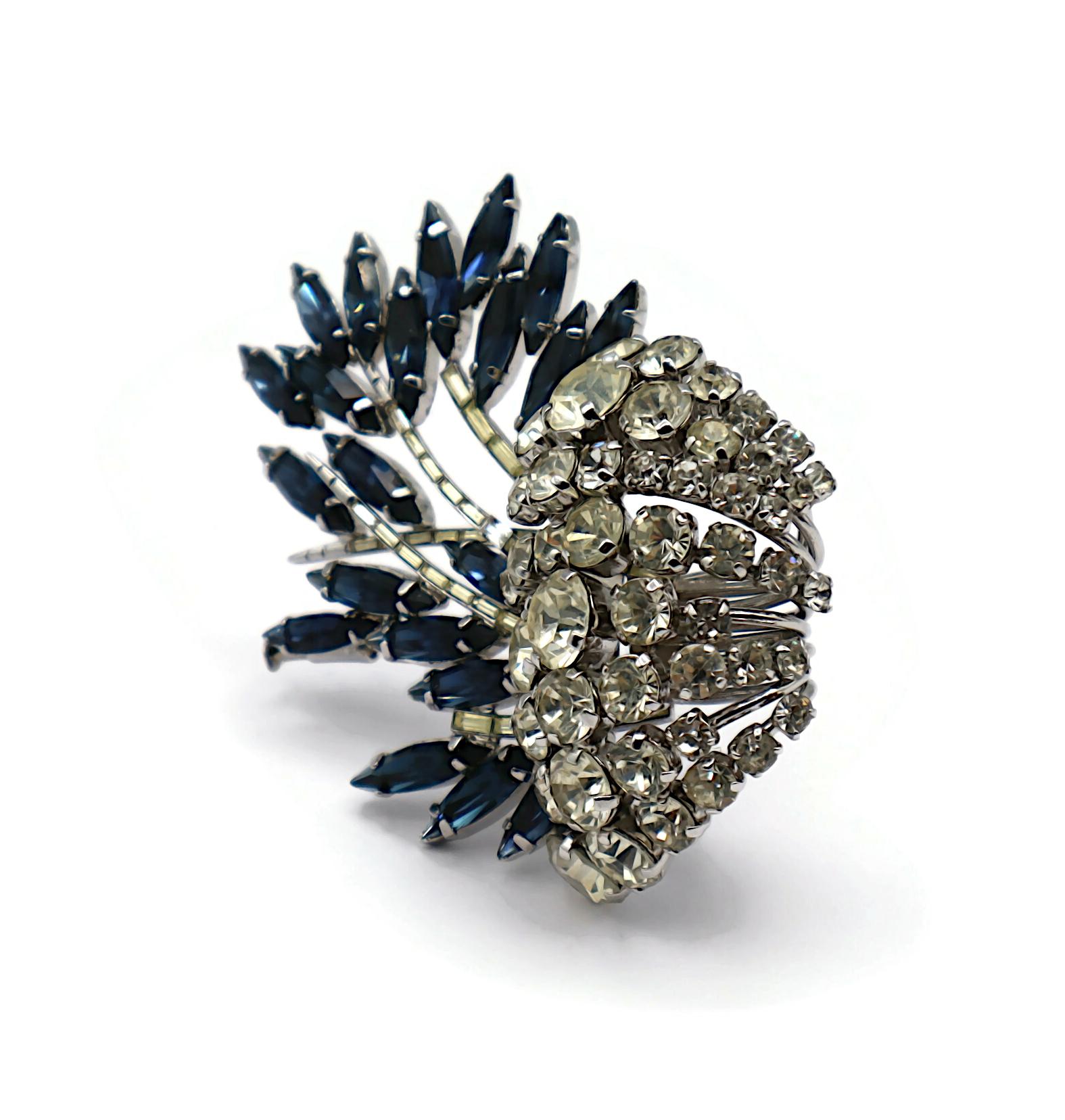 GUY LAROCHE Vintage Jewelled Brooch For Sale 2