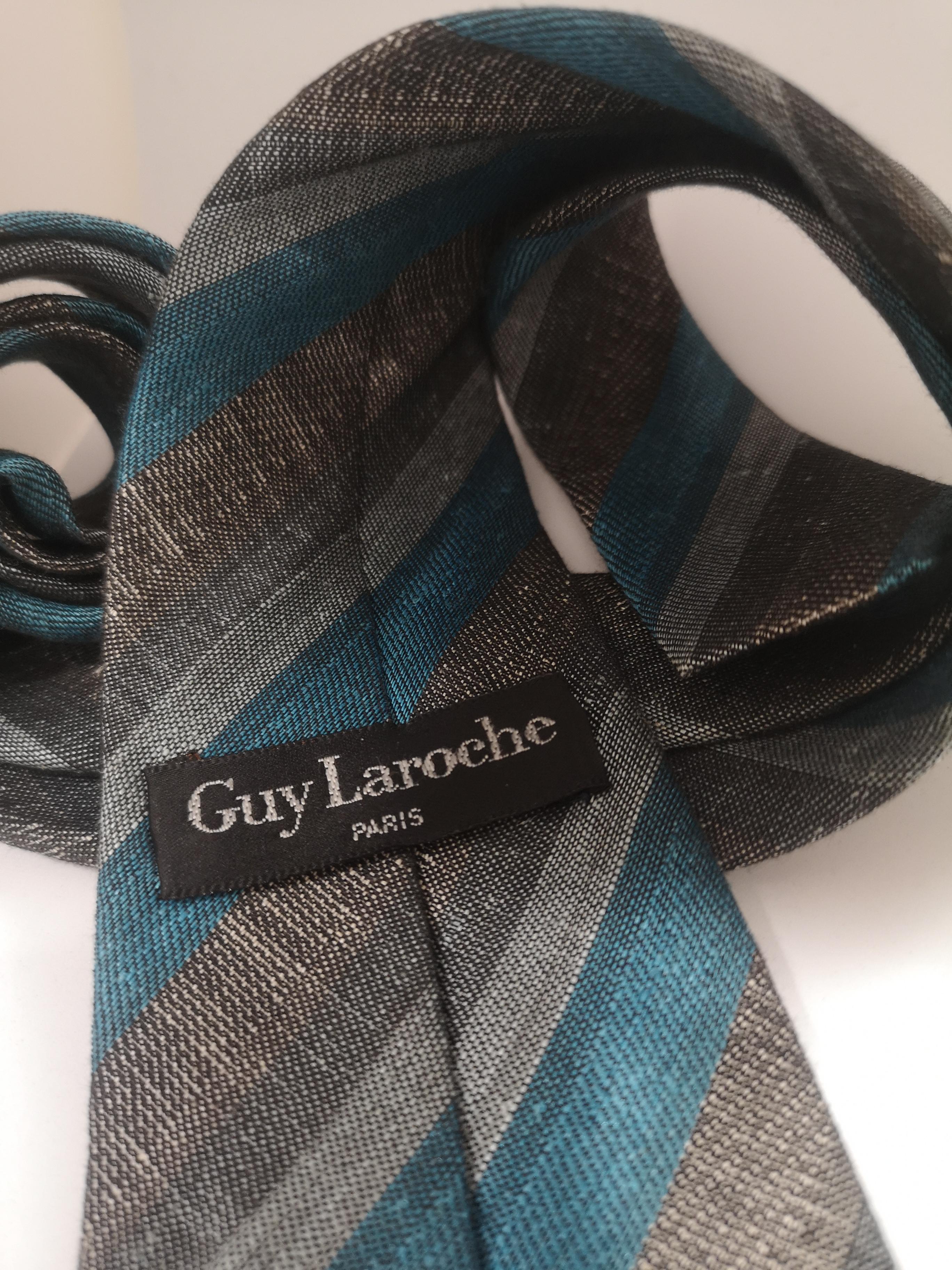 Black Guy Laroche Vintage multicoloured tie