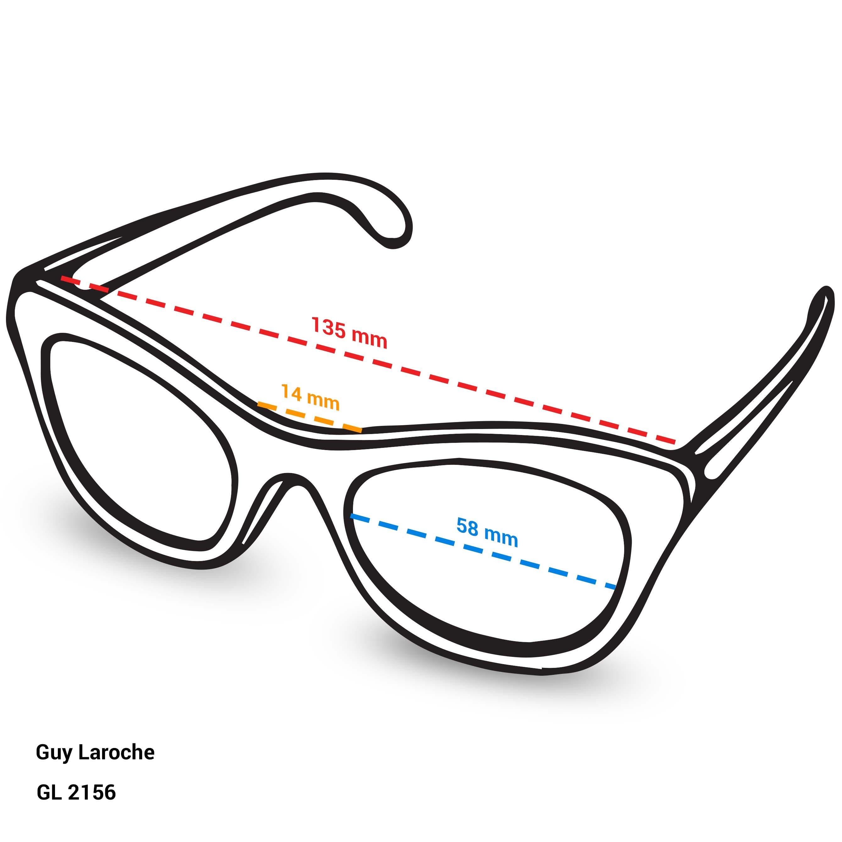 Vintage-Sonnenbrille von Guy Laroche im Zustand „Neu“ im Angebot in Santa Clarita, CA