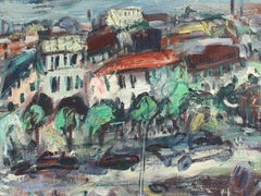 Vue sur la Ville au Toit Rouge / Vista sulla città dai tetti rossi