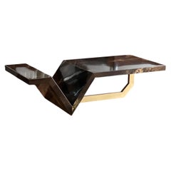 Guy Lefèvre “Éruption Solaire” Coffee Table, France, 1970s