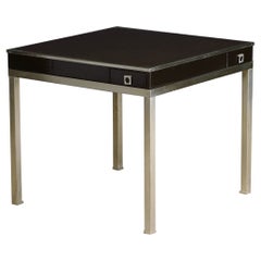 Guy Lefevre for Maison Jansen Game Table with Drawers, 1970s, France