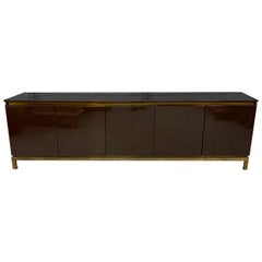 Guy Lefevre pour Maison Jansen Très rare buffet, modèle "Benares", circa 1970