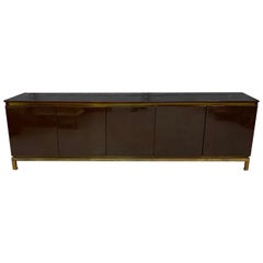 Guy Lefevre for Maison Jansen Very Rare Sideboard, "Benares" Model., circa 1970