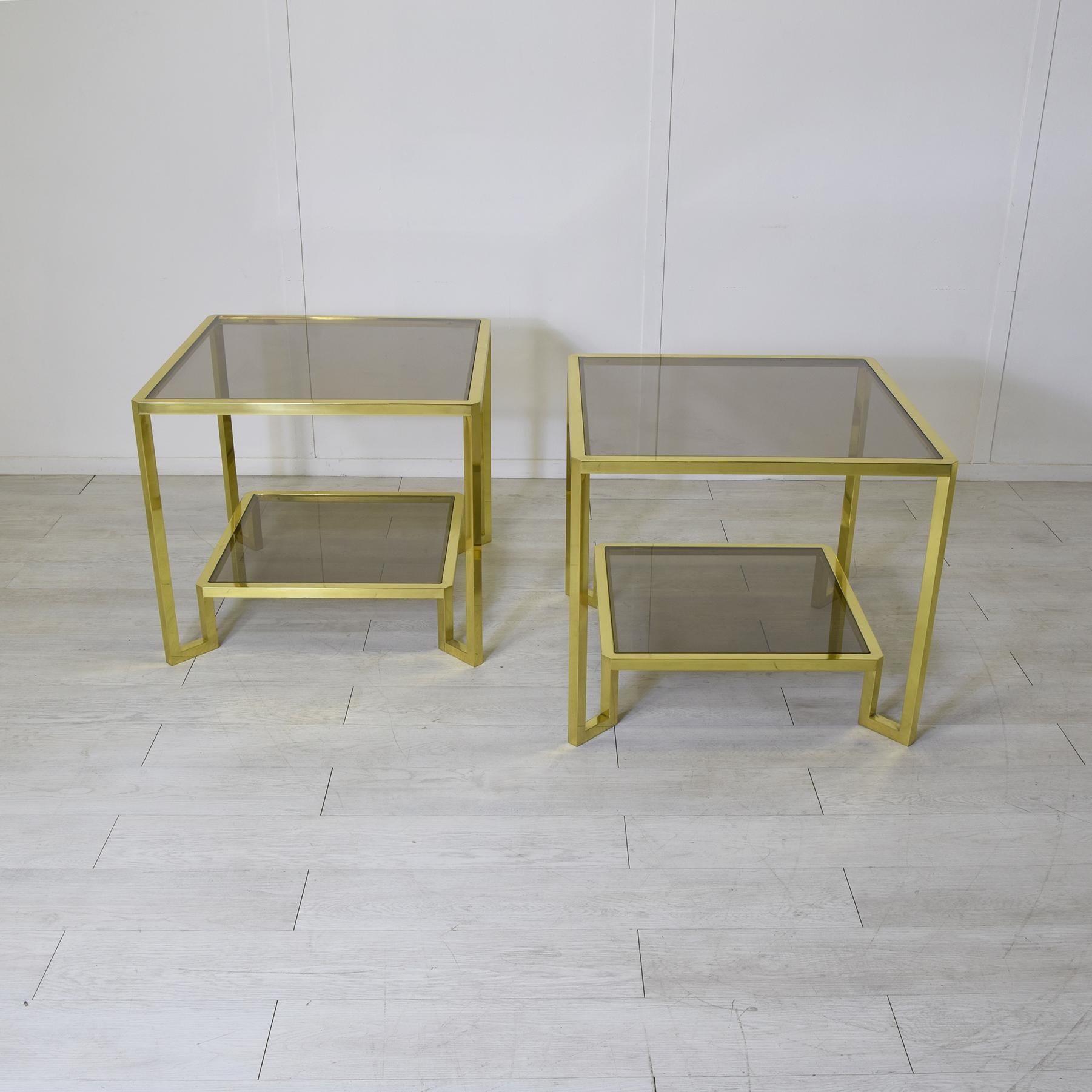 Regency Guy Lefevre set of coffee table for Maison Jansen 1970s. in vendita