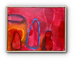 Balthazar (Contemporary Abstract Painting, Framed)