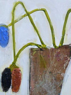 Flowers Never Seen #9  (Contemporary Mixed Media Painting)