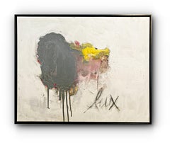 Used Lux (Contemporary Painting, Framed)