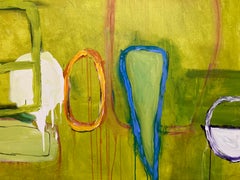 Parallax (Quadro astratto contemporaneo di grandi dimensioni)