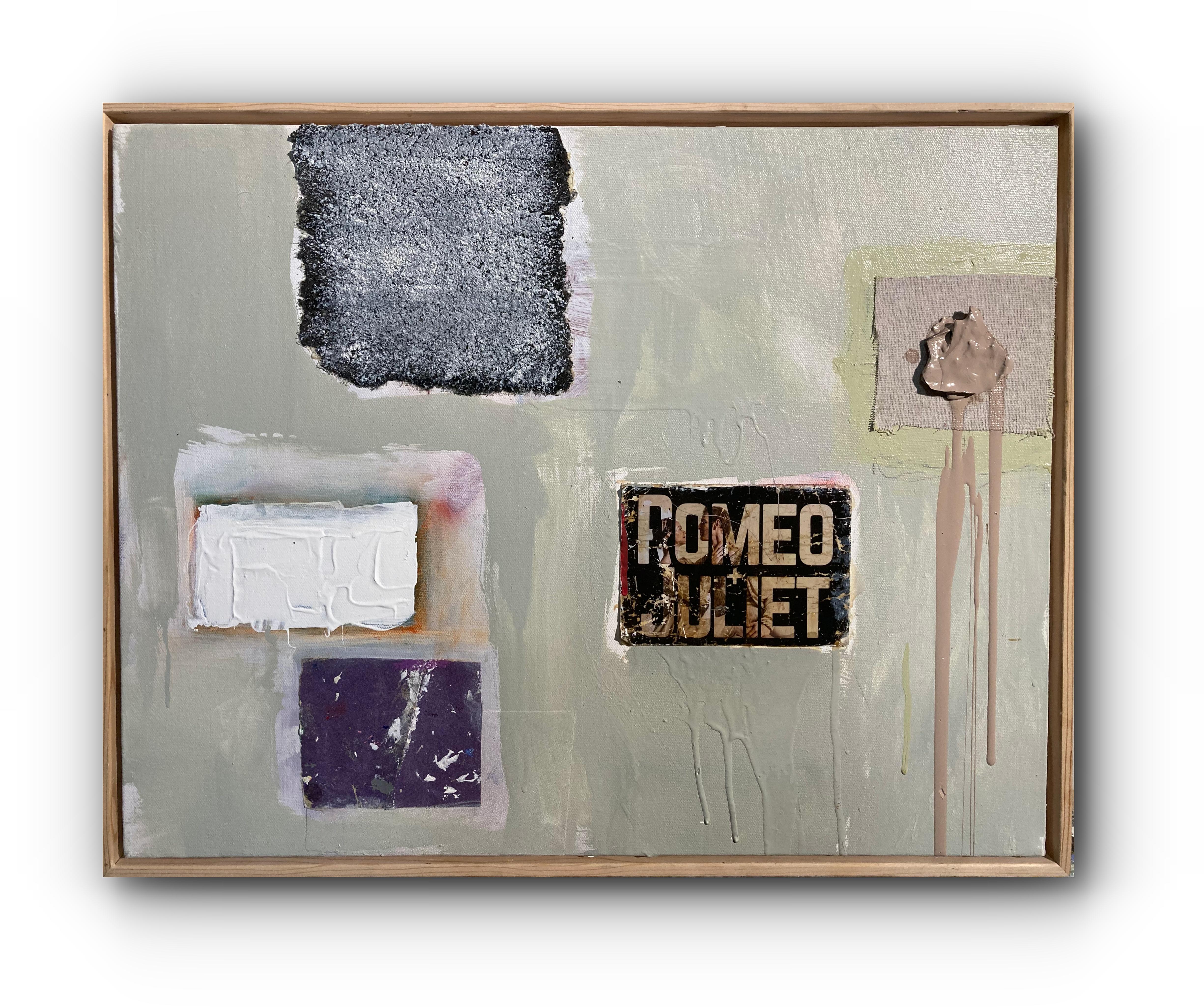 Guy Lyman Abstract Painting - Romeo and Juliet