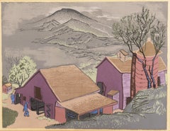 'Landscape', Kansas City Art Institute, New York, Art Students League, WPA, WWAA