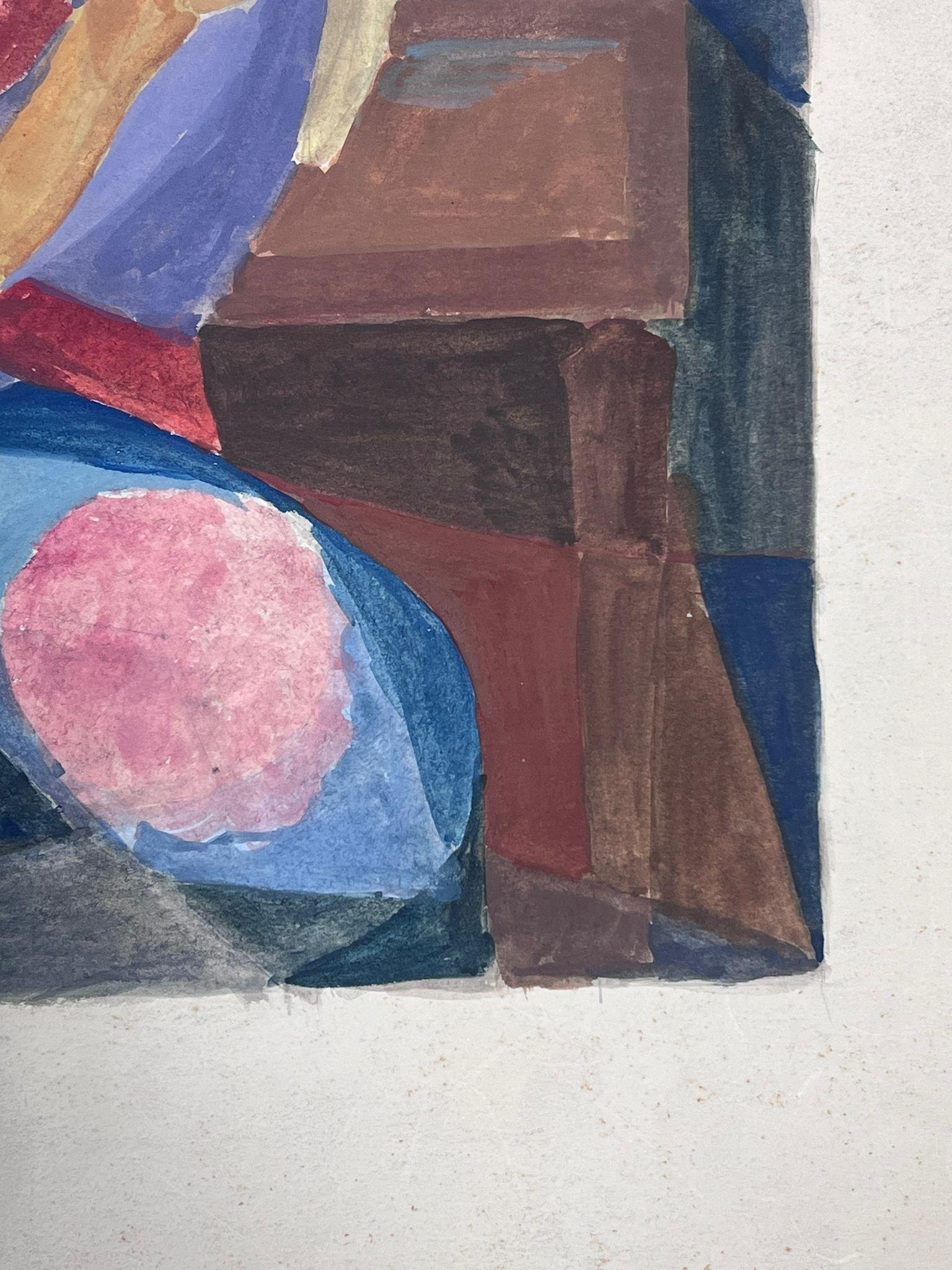 Mutter und Tochter
von Guy Nicod
(Französisch 1923 - 2021)
Aquarell auf Künstlerpapier, ungerahmt
Gemälde: 18,5 x 15,5 Zoll
Herkunft: Künstlernachlass, Frankreich
Zustand: sehr guter und gesunder Zustand
