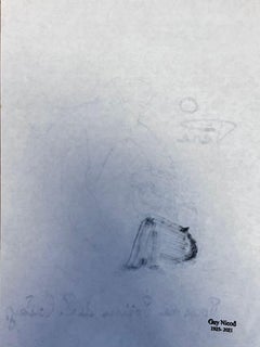 Dessin moderniste français du 20e siècle représentant une figure et un Child & Child