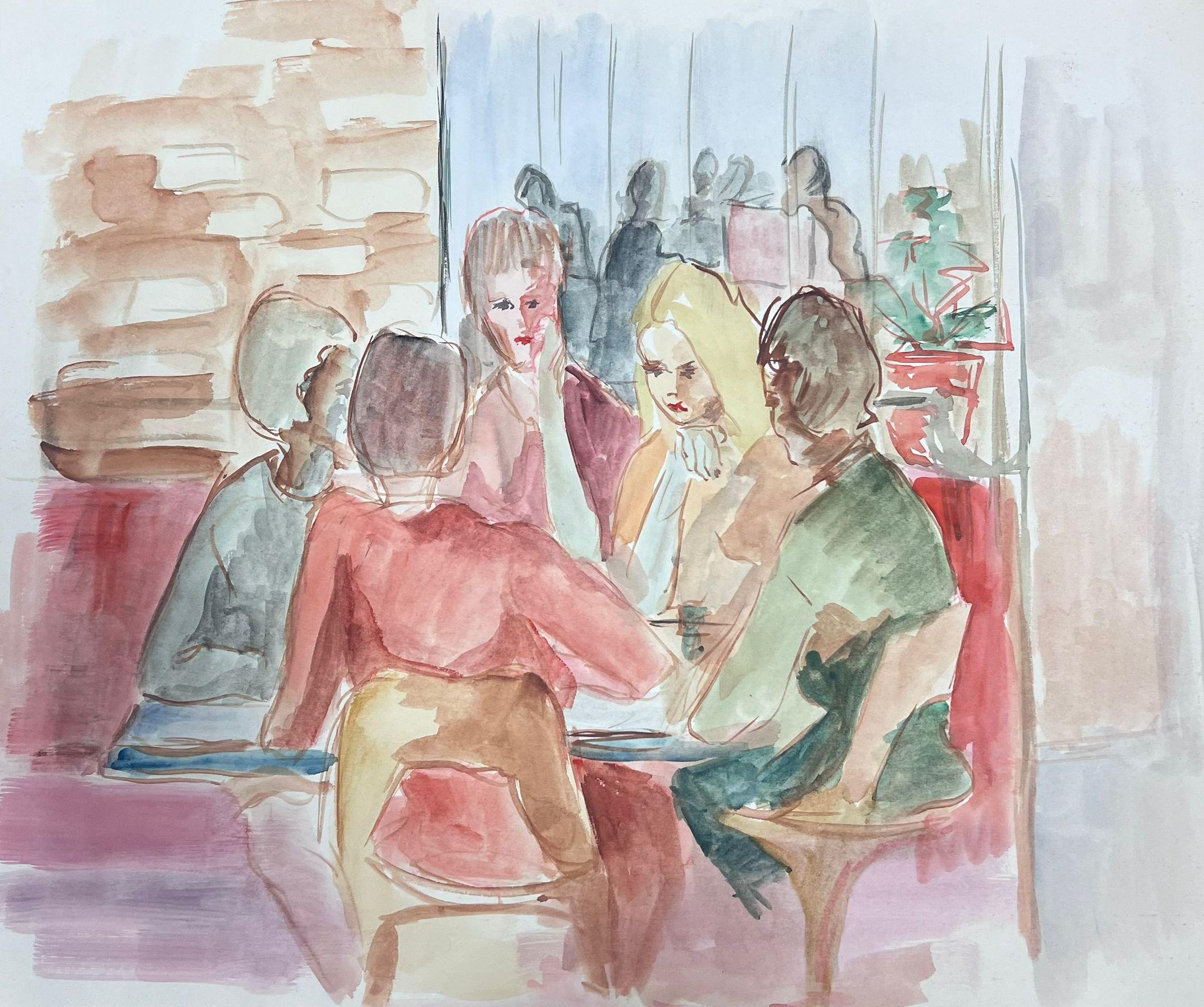 French Expressionist
by Guy Nicod
(French 1923 - 2021)
watercolour on artist paper, unframed
painting : 15 x 19.5 inches
provenance: artists estate, France
condition: very good and sound condition