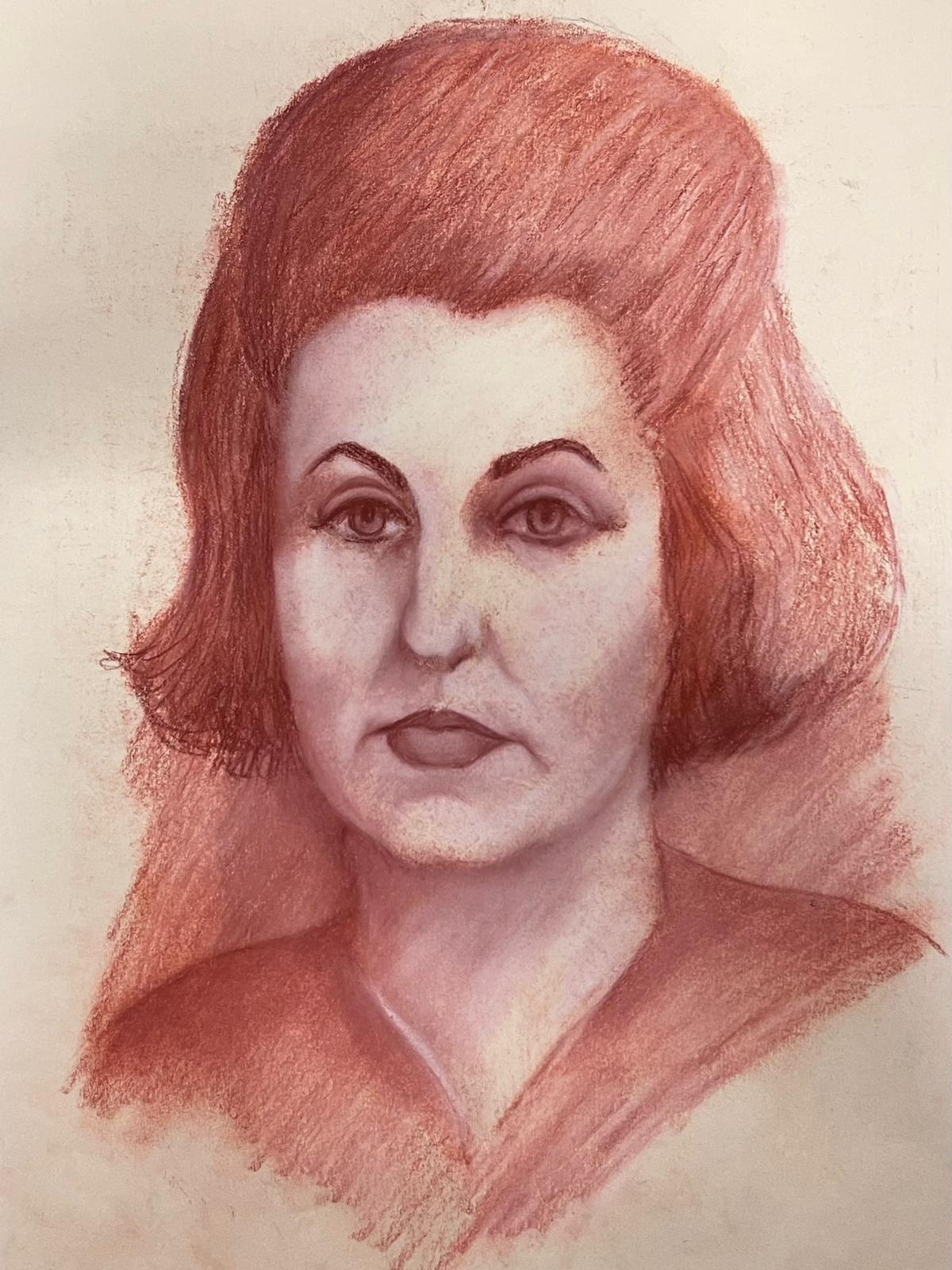 Pastel Portrait
by Guy Nicod
(French 1923 - 2021)
pastel on artist paper, unframed
painting : 20 x 15.5 inches
provenance: artists estate, France
condition: very good and sound condition