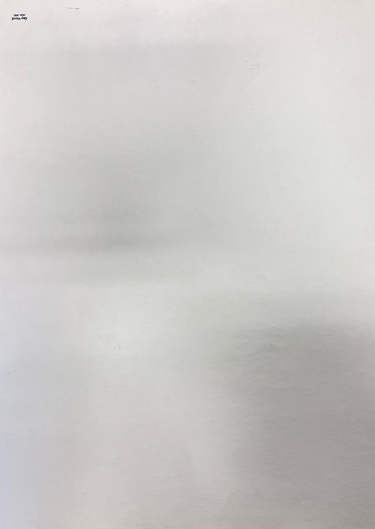 Abstrakt
von Guy Nicod
(Französisch 1923 - 2021)
Aquarell auf Künstlerpapier, ungerahmt
Gemälde : 19 x 16 Zoll
Herkunft: Künstlernachlass, Frankreich
Zustand: sehr guter und gesunder Zustand