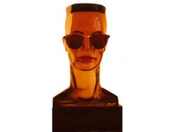 Grace Jones - Acrylic Resin cast limited edition sculpture modern Celebrity pop