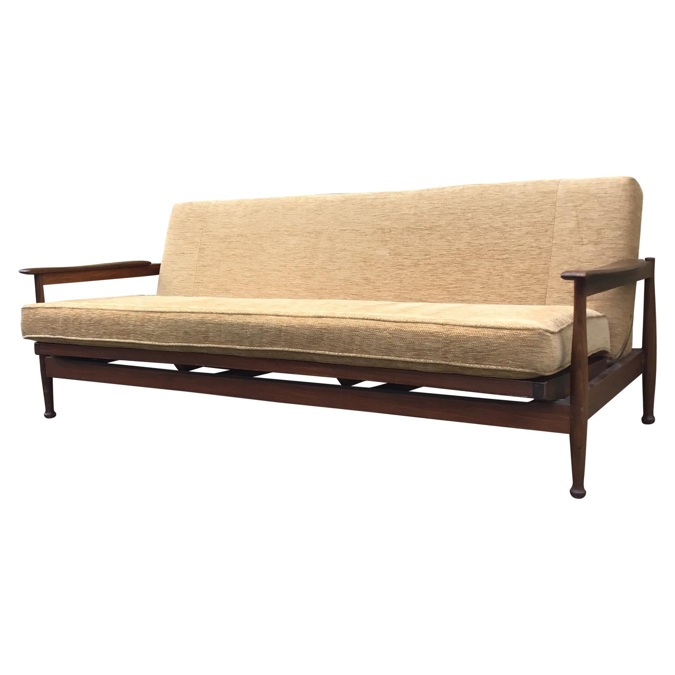 Guy Rogers 3-Seat Sofa/Daybed by Eric Pamphilon and George Freyer /1960s Daybed