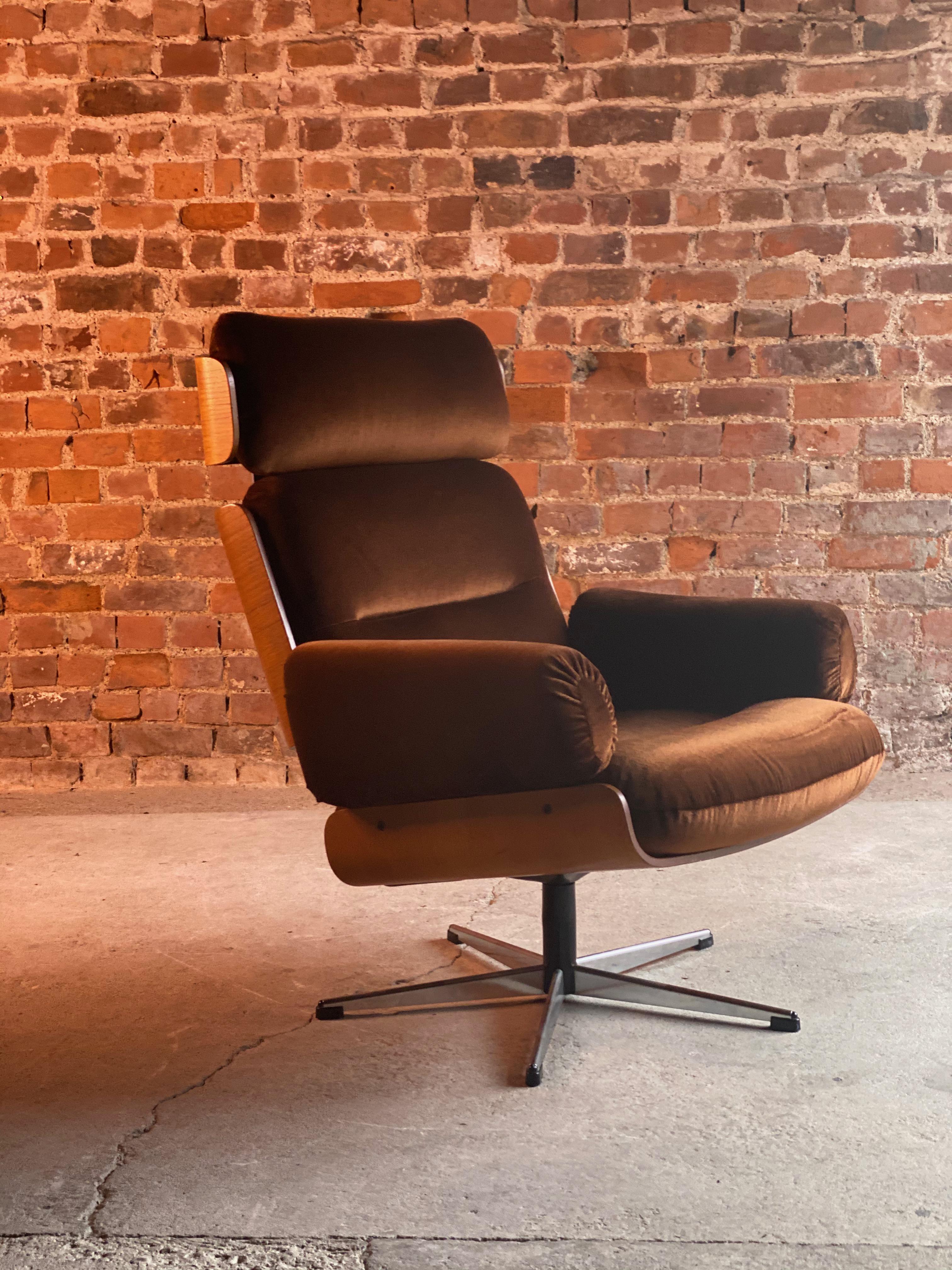 Guy Rogers Lounge Chair Eames Plycraft Style Mad Men Era Midcentury, 1960s 5