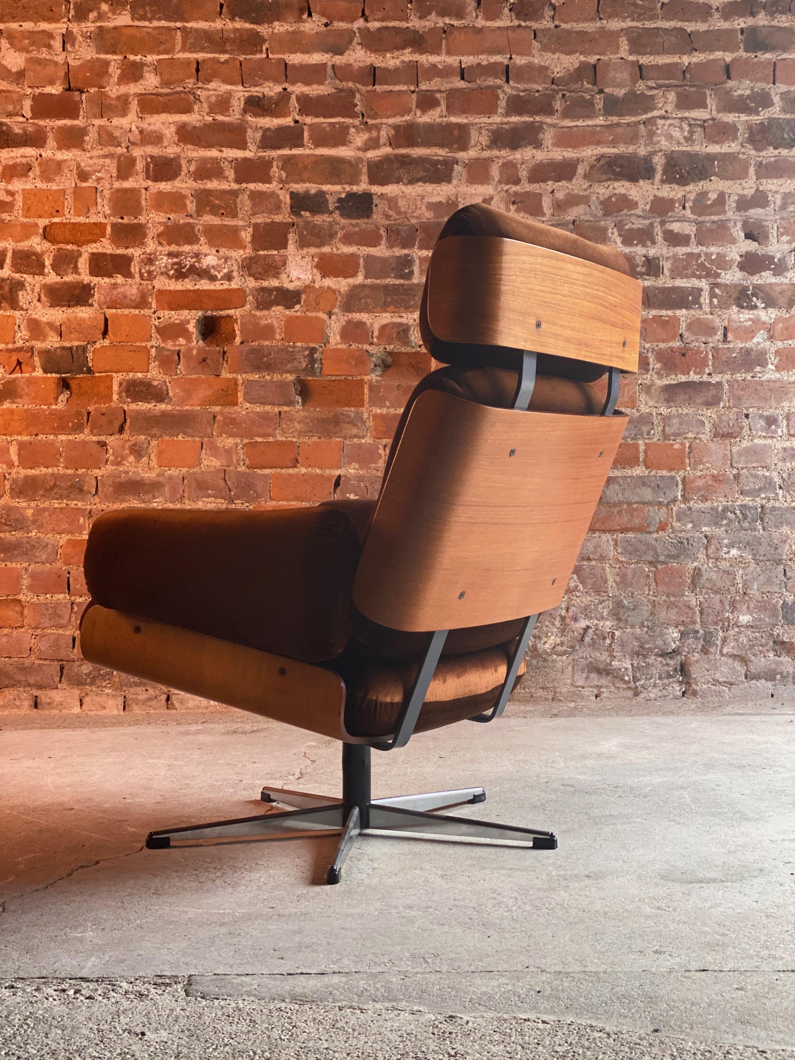 Guy Rogers Lounge Chair Eames Plycraft Style Mad Men Era Midcentury, 1960s 1