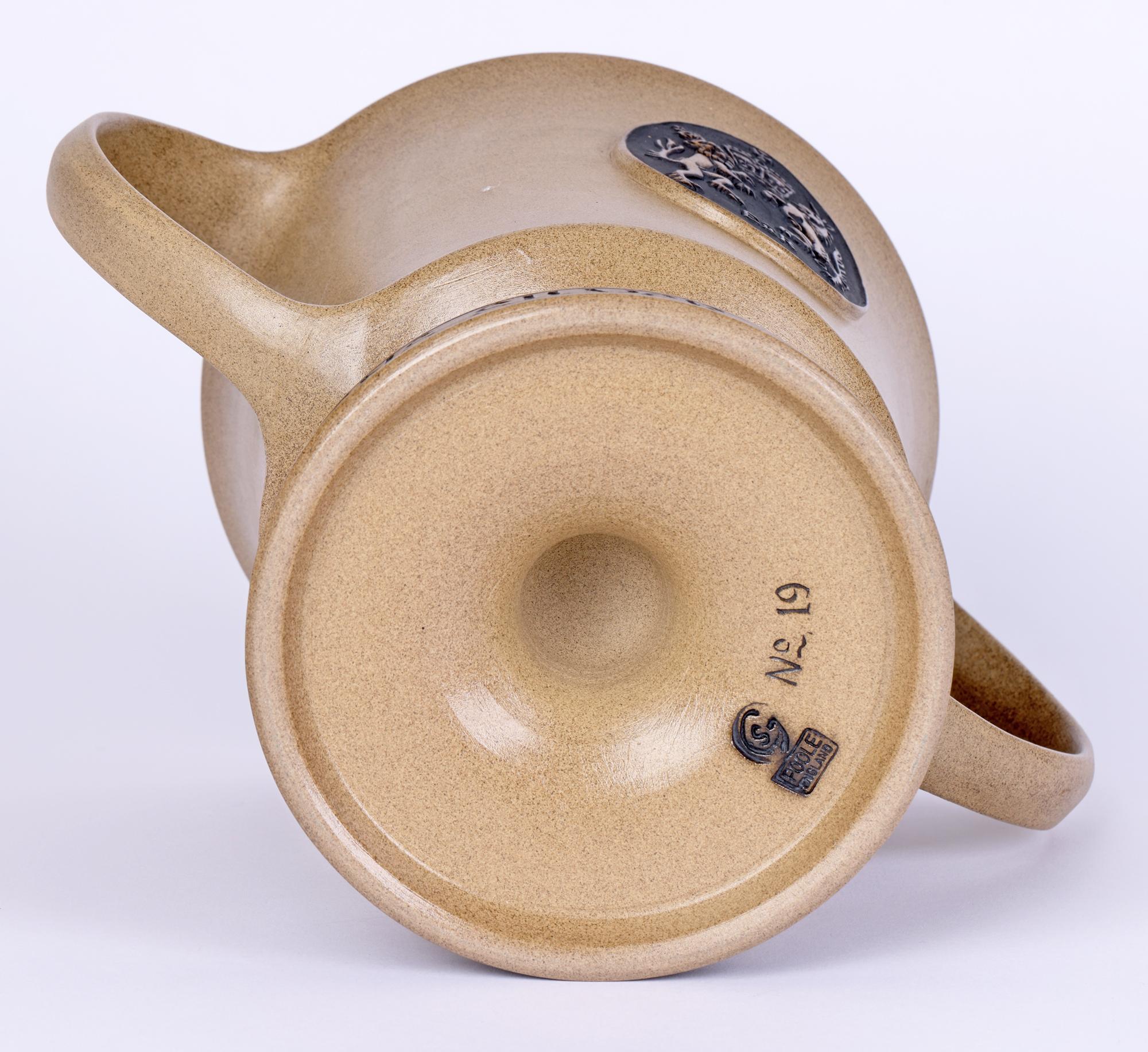 Guy Sydenham Poole Pottery Ltd Edn QEII Silver Jubilee Loving Mug For Sale 6
