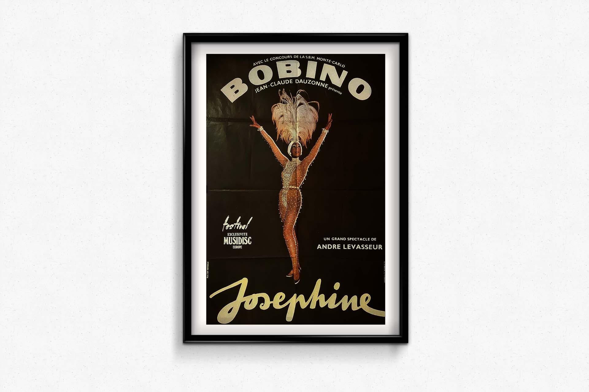 The last performance of Josephine Baker's career took place on April 8, 1975 at the age of 68. The great hall of Bobino, a Parisian music hall where she had performed regularly in the 1920s, celebrates her 50 years of career. Four days later, she