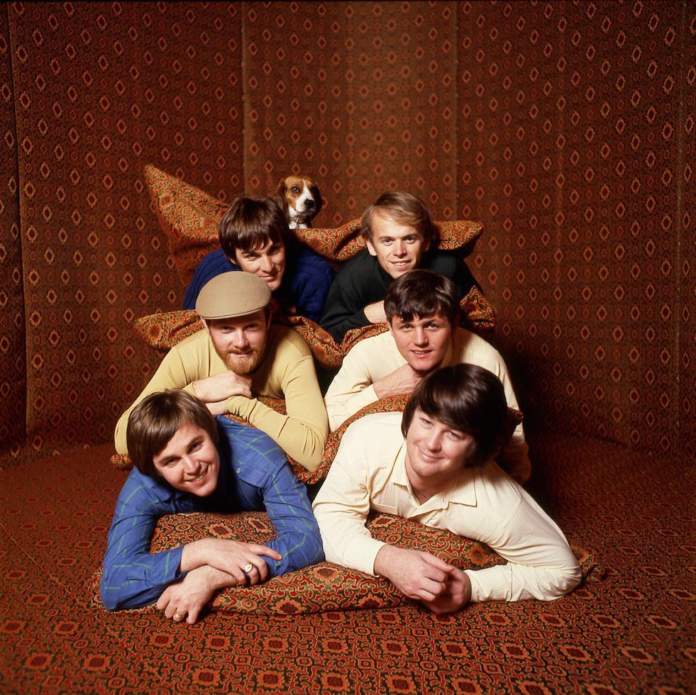 Guy Webster Color Photograph - Beach Boys, Tent