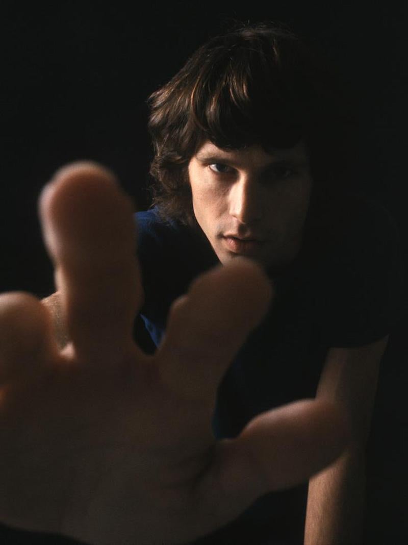 Guy Webster Color Photograph - Jim Morrison Hand
