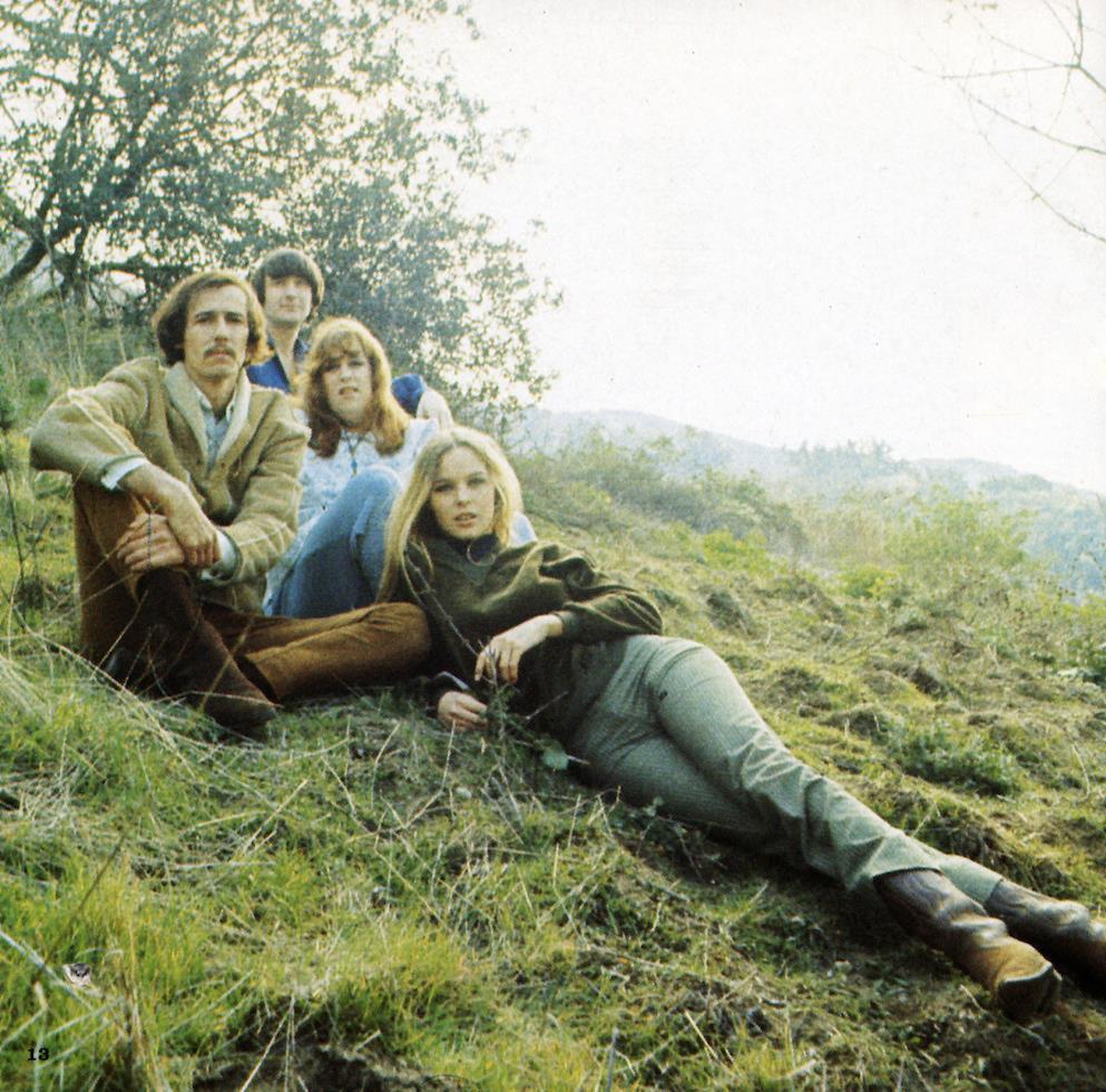 Guy Webster Color Photograph - Mamas and Papas, Hill