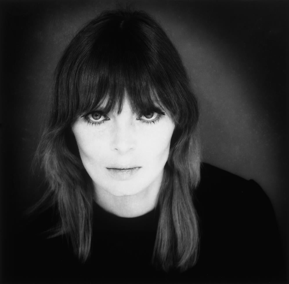 Guy Webster Black and White Photograph – Nico