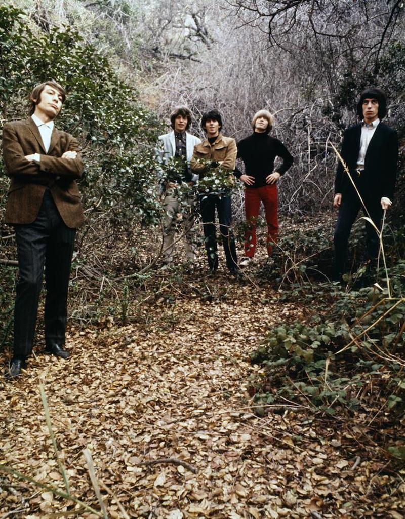 Guy Webster Color Photograph – Rolling Stones, Hölzer