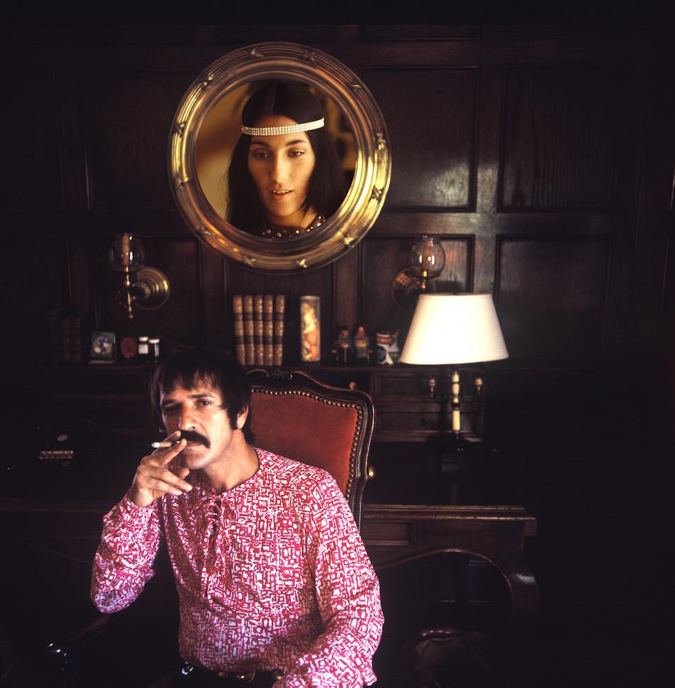 Guy Webster Color Photograph -  Sonny and Cher   