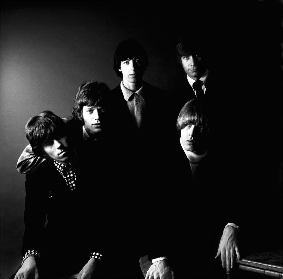 Black and White Photograph Guy Webster - Les Rolling Stones, après-guerre