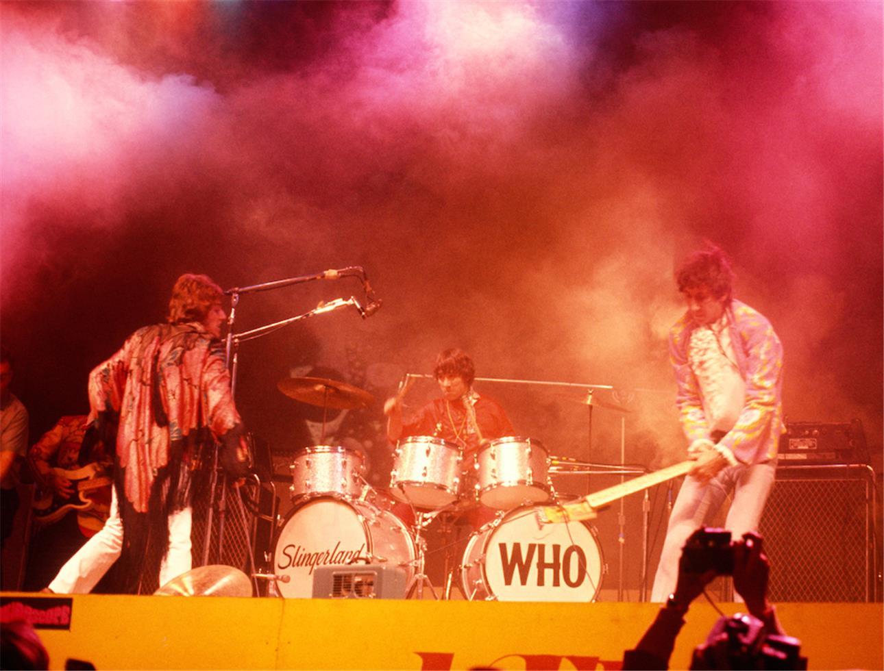 Guy Webster Color Photograph – The Who, Monterey Pop, ca. 1967