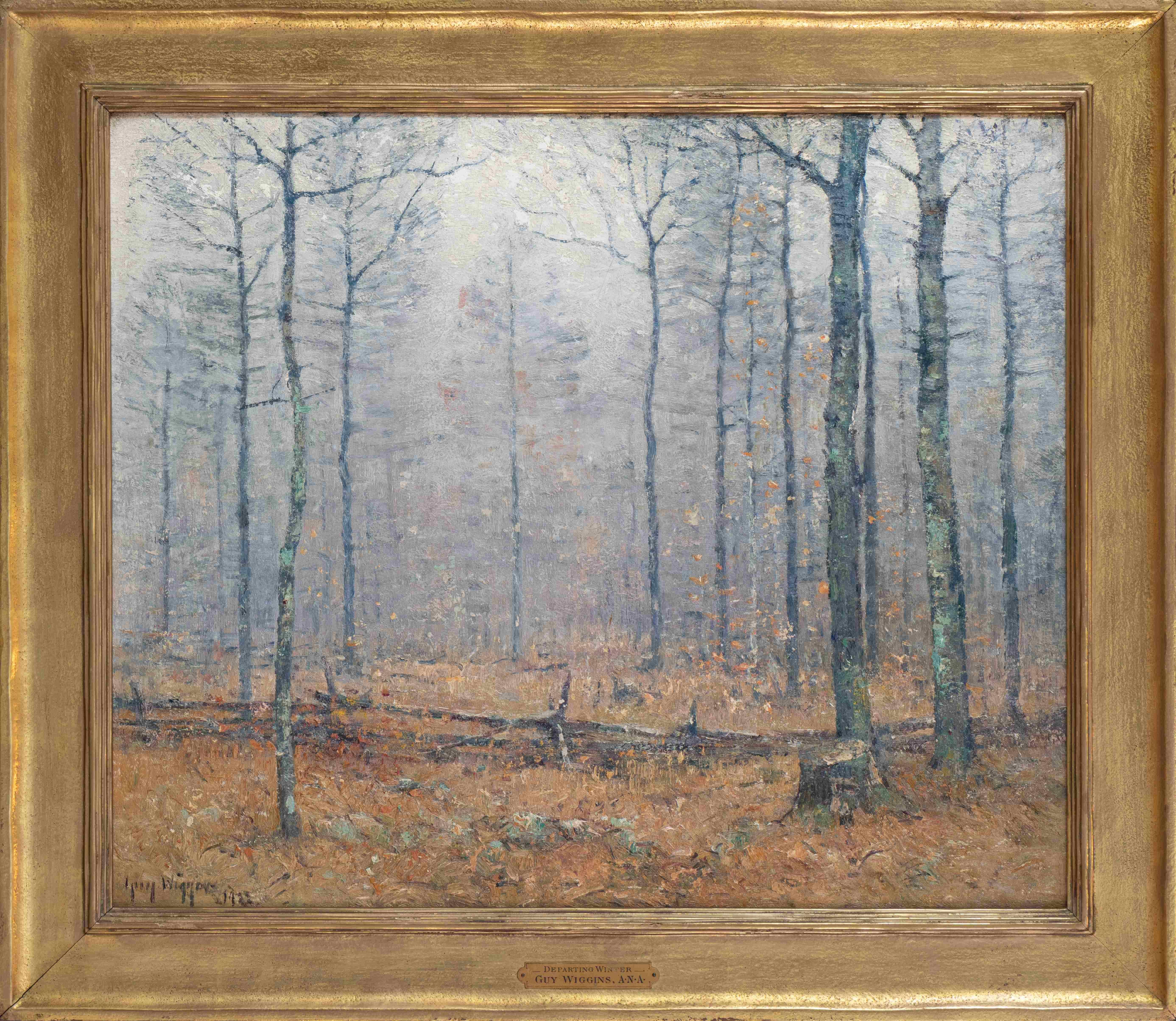 Partenza dell'inverno, 1922 - Painting di Guy Wiggins